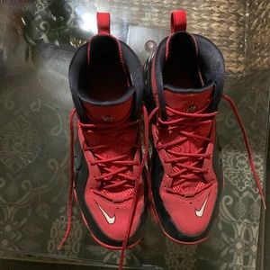 Mens Nike Penny Black and Red